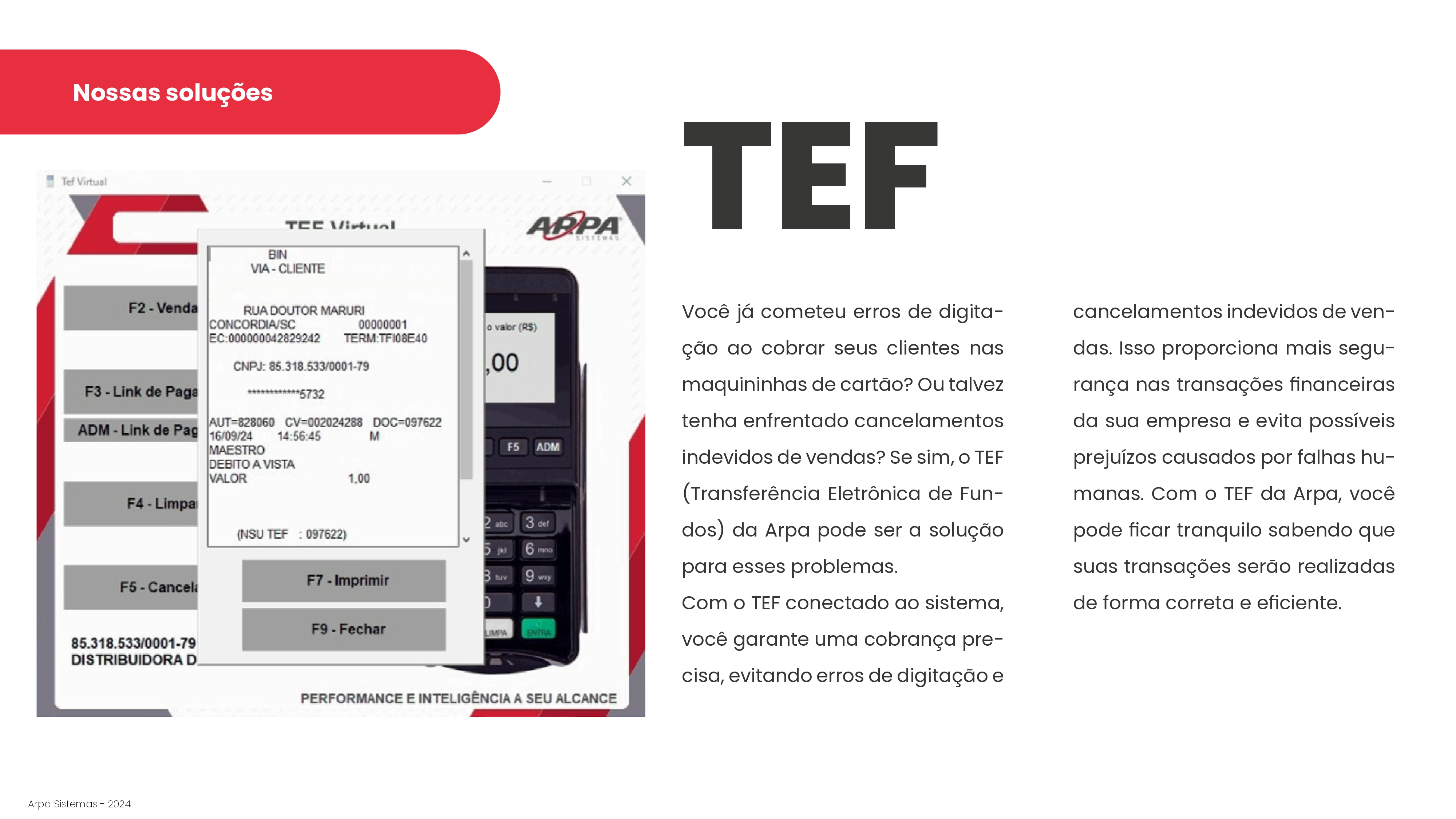 Sistema para Materiais de Construção Arpa