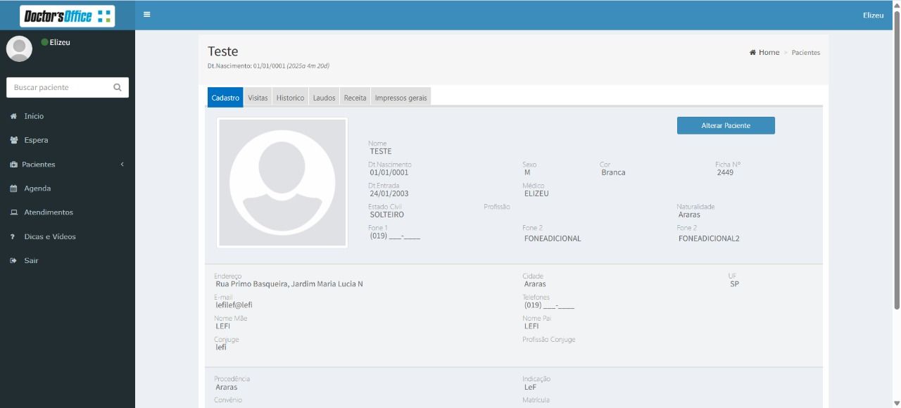 MeuDoctors Interface