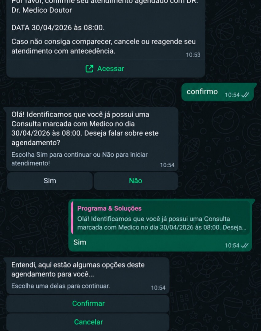 Bot / Agente de Agendamento 24/7