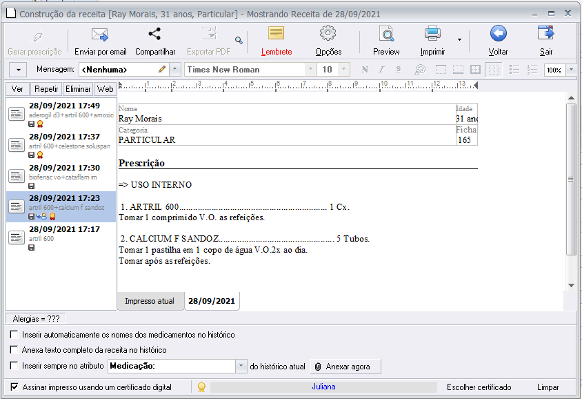 Compartilhamento de Documentos